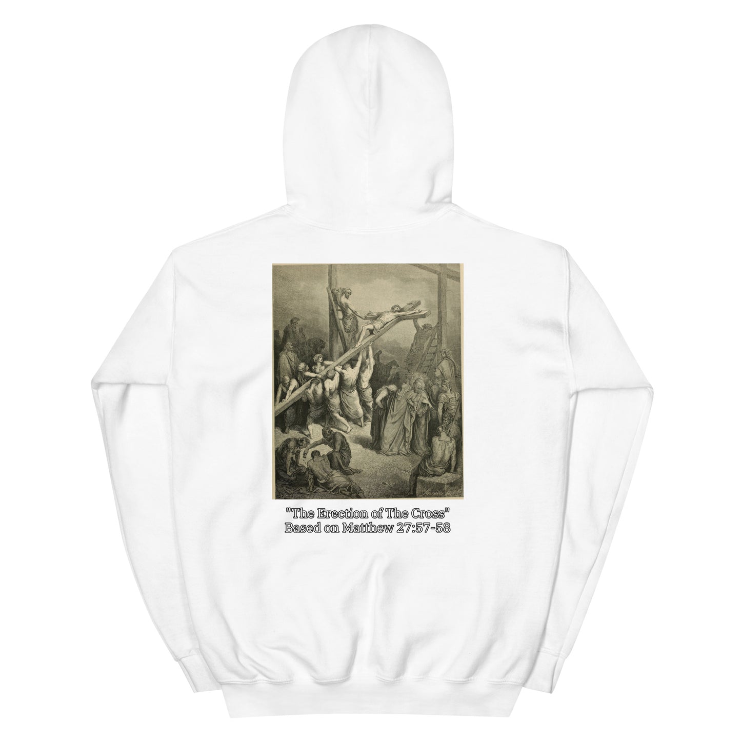 Gustave Doré "The Erection of the cross" Hoodie