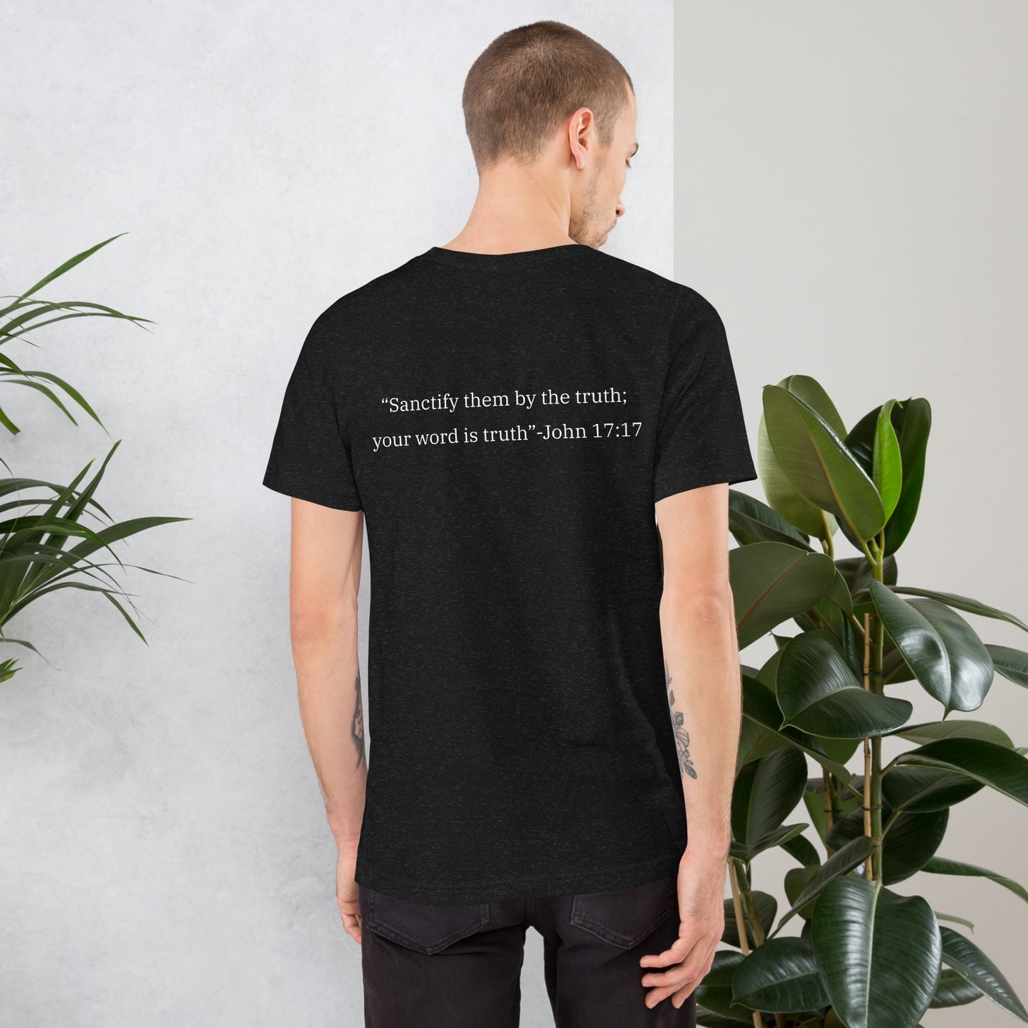 "Big Words" Sanctification Black Tee